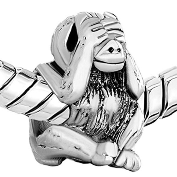 Pugster Jewelry - 3/$15 Sale See No Evil Monkey Charm Fits Pandora